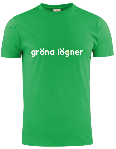T-shirt Gröna lögner